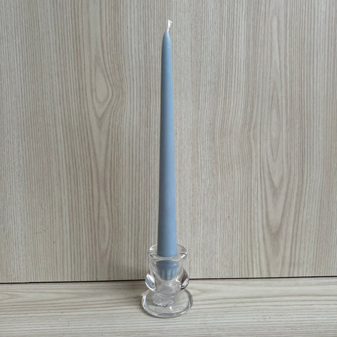 Moreton Taper Candle 25cm - French Blue - The Pretty Prop Shop Parties