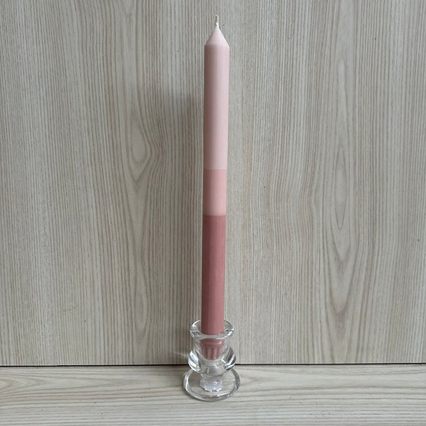 Ballerina Rose 30cm Layered Dinner Candle - The Pretty Prop Shop Parties