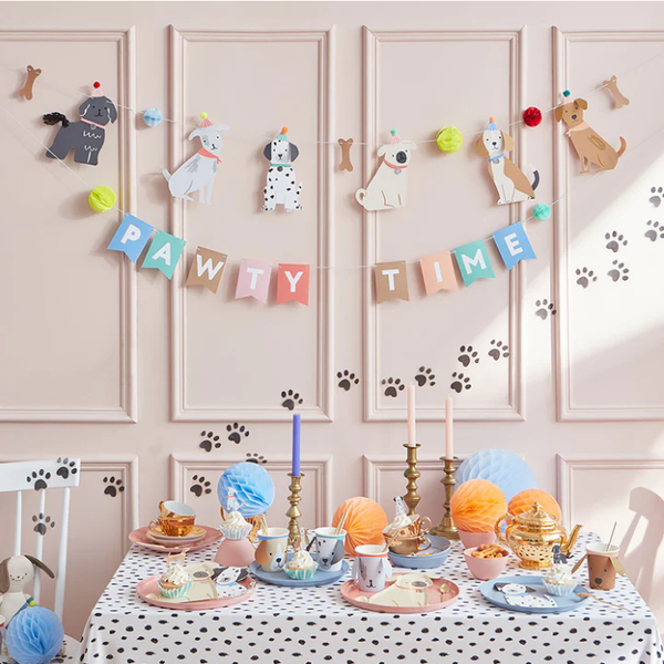 Puppy Party Garland - The Pretty Prop Shop Parties