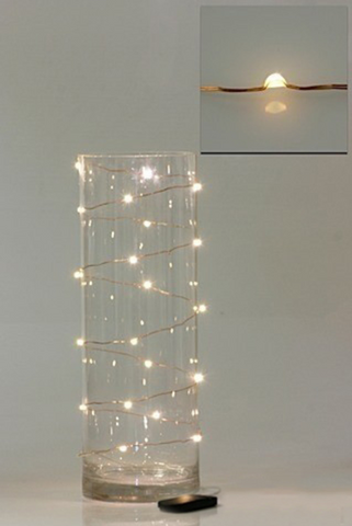 Copper Seed Light String 2m - Warm White - The Pretty Prop Shop Parties
