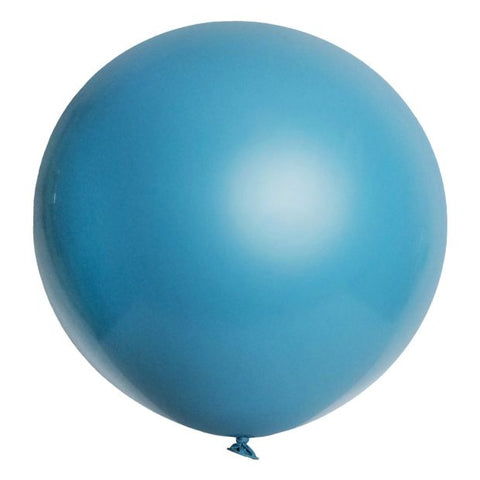 90cm Balloon Blue Slate (Single) - The Pretty Prop Shop Parties