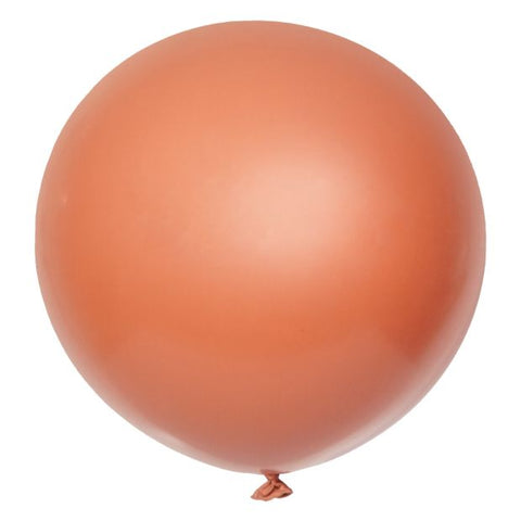 90cm Balloon Burnt Orange (Single) - The Pretty Prop Shop Parties