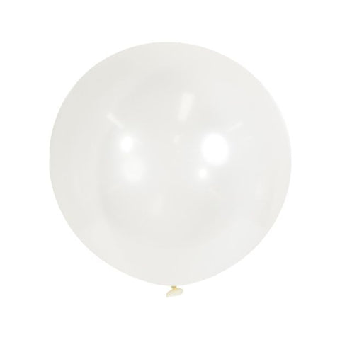 60cm Balloon Crystal Clear (Single) - The Pretty Prop Shop Parties