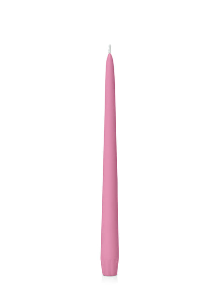 Moreton Taper Candle 25cm - Rose Pink - The Pretty Prop Shop Parties