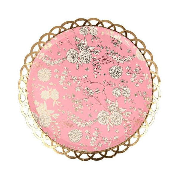 English Garden Lace Side Plates (set of 8) - The Pretty Prop Shop Parties