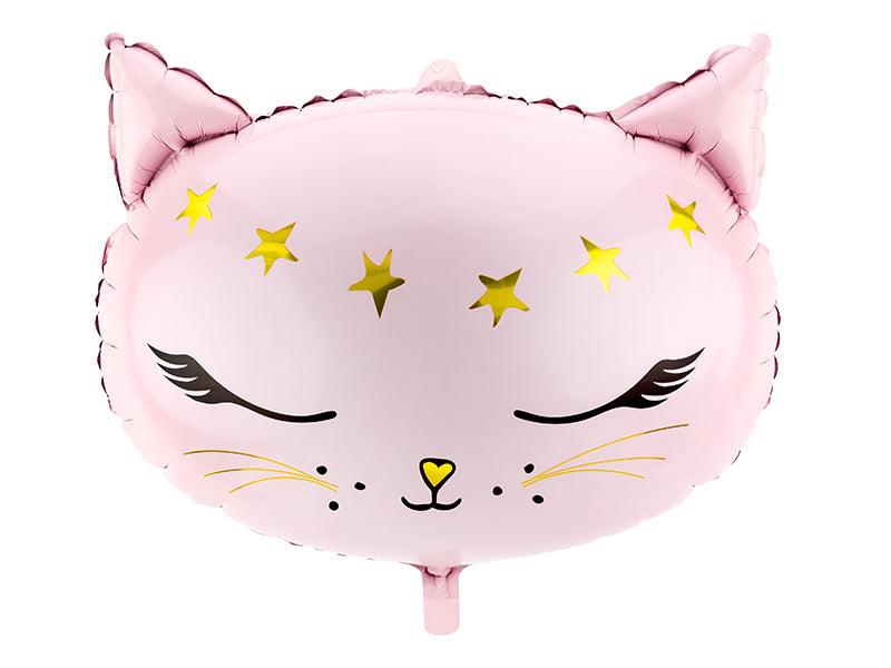 Kitty Cat Pink Foil Balloon - The Pretty Prop Shop Parties