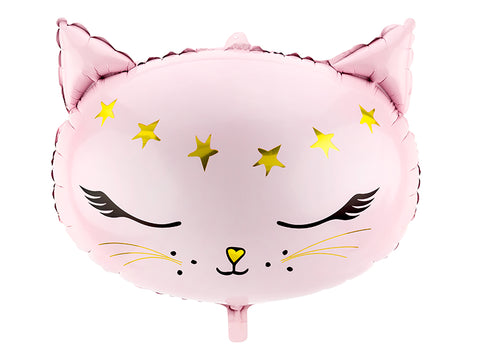 Kitty Cat Pink Foil Balloon - The Pretty Prop Shop Parties