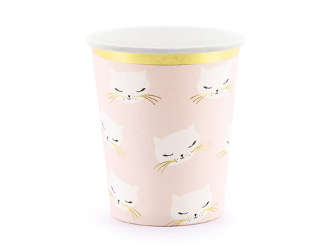 Kitty Cat Paper Cups - The Pretty Prop Shop Parties
