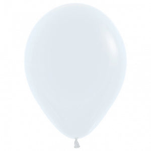 30cm Balloon White (Single) - The Pretty Prop Shop Parties
