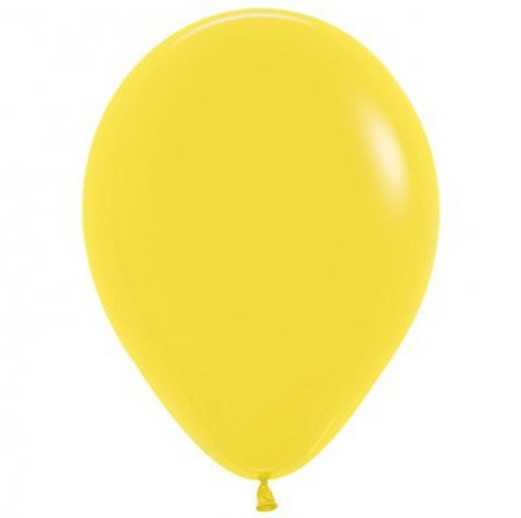 30cm Balloon Yellow (Single) - The Pretty Prop Shop Parties