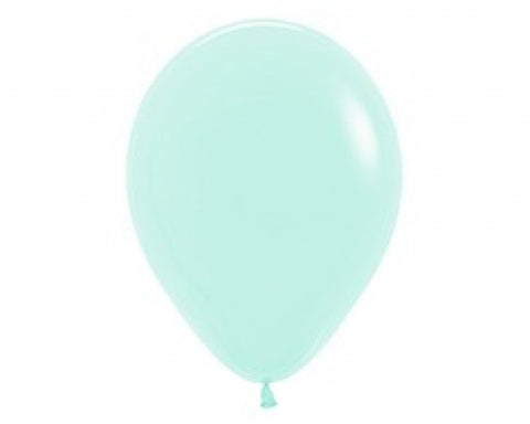 30cm Balloon Pastel Matte Green (Single) - The Pretty Prop Shop Parties