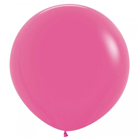 60cm Balloon Fuschia (Single) - The Pretty Prop Shop Parties