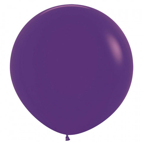 60cm Balloon Purple Violet (Single) - The Pretty Prop Shop Parties