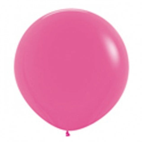 90cm Balloon Fuschia (Single) - The Pretty Prop Shop Parties