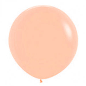 90cm Balloon Peach (Single) - The Pretty Prop Shop Parties