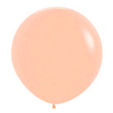 90cm Balloon Peach (Single) - The Pretty Prop Shop Parties