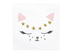Kitty Cat Napkins - The Pretty Prop Shop Parties