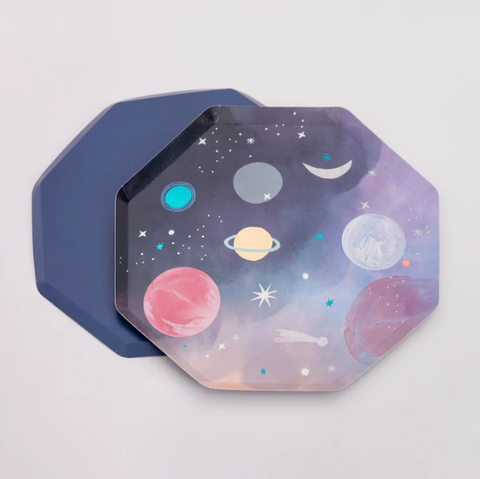 Space Dinner Plates - The Pretty Prop Shop Parties