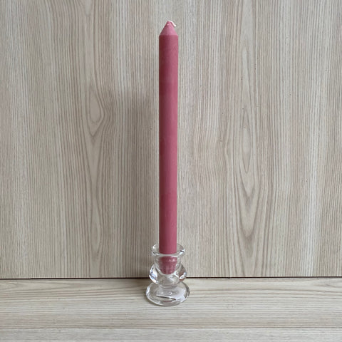 Moreton Eco Dinner Candle 30cm - Dusty Pink - The Pretty Prop Shop Parties