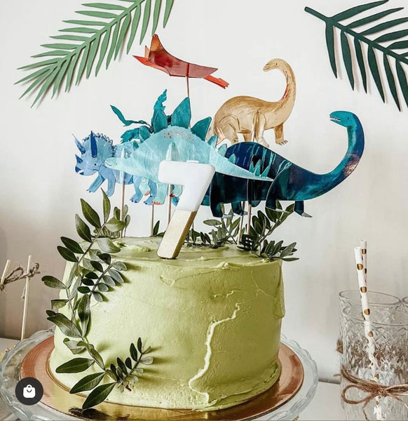 Dinosaur Kingdom Cake Toppers - The Pretty Prop Shop Parties