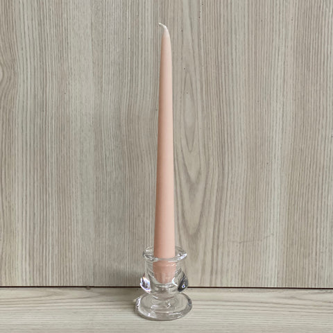 Moreton Taper Candle 25cm - Nude - The Pretty Prop Shop Parties