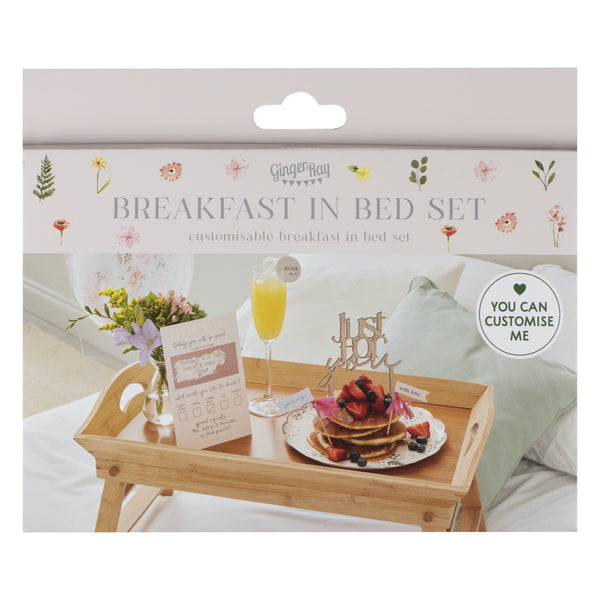 Customisable Breakfast in Bed Set - The Pretty Prop Shop Parties