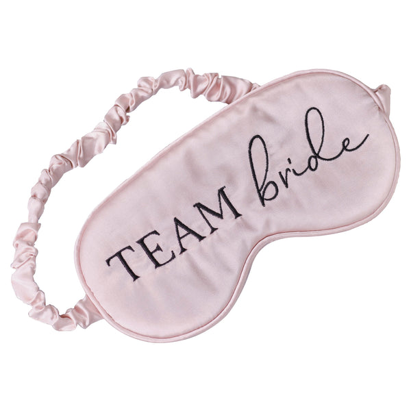 Pink Team Bride Sleep Mask - Future Mrs - The Pretty Prop Shop Parties