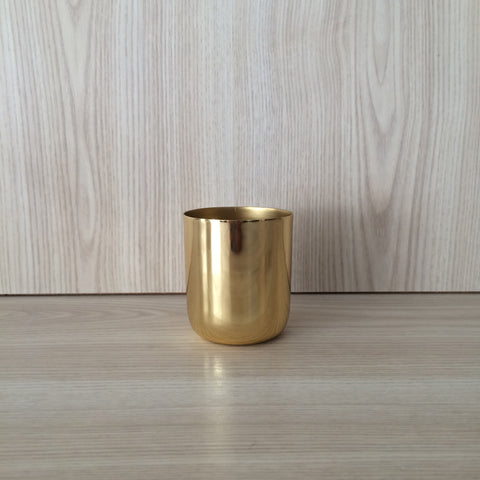 Brass Metal Tealight Holder - EX HIRE ITEM