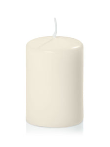 Slim Pillar Candle 5x7.5cmH - Ivory