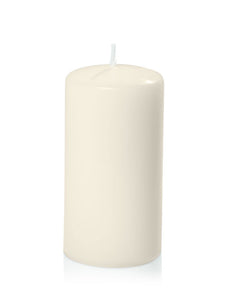 Slim Pillar Candle 5x10cmH - Ivory