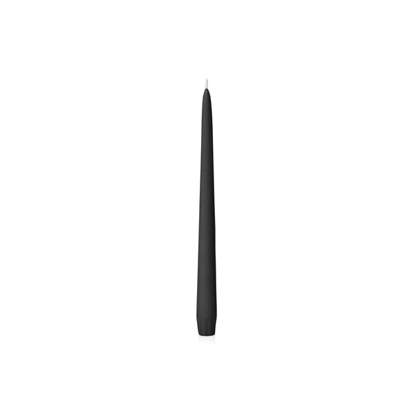 Moreton Taper Candle 25cm - Black