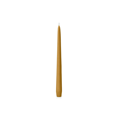 Moreton Taper Candle 25cm - Mustard - The Pretty Prop Shop Parties