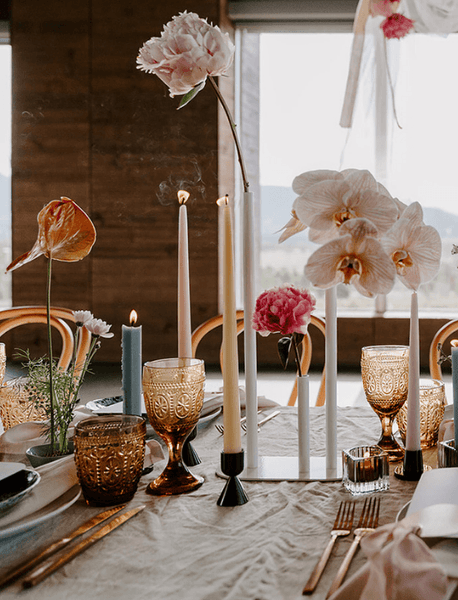 Moreton Taper Candle 35cm - White