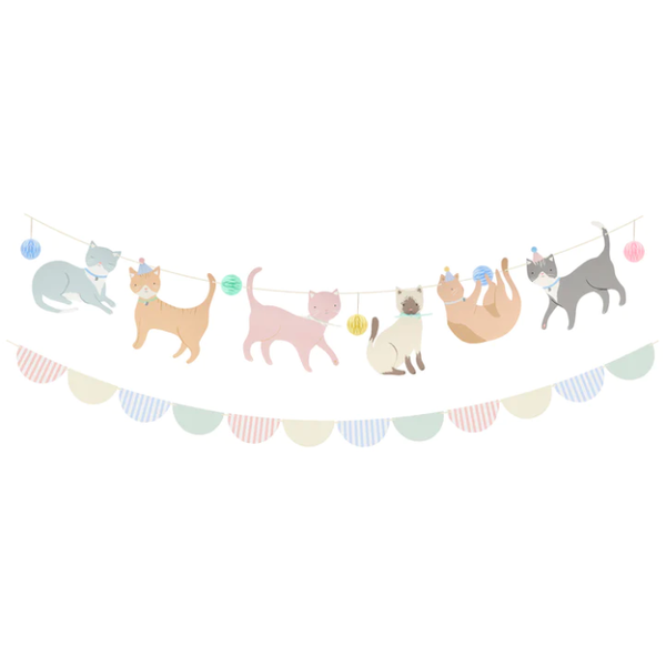 Cute Kittens Garland - The Pretty Prop Shop Parties