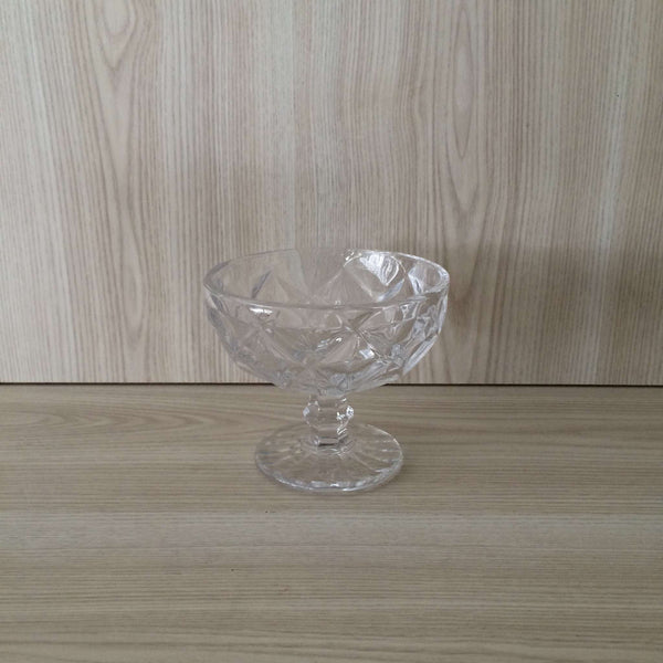 Glacier Dessert Bowl/Vase - EX HIRE ITEM - The Pretty Prop Shop Parties