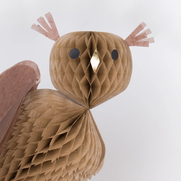 Honeycomb Owls (x 3) - The Pretty Prop Shop Parties
