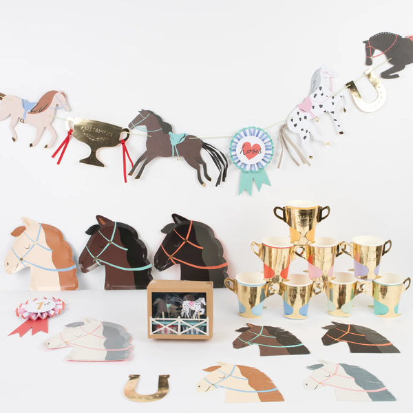Horse Cupcake Kit (x 24 toppers) - The Pretty Prop Shop Parties