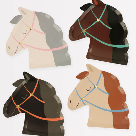 Horse Plates (x 8)