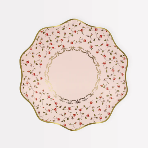 Ladurée Paris Marie-Antoinette Side Plates (x 8) - The Pretty Prop Shop Parties