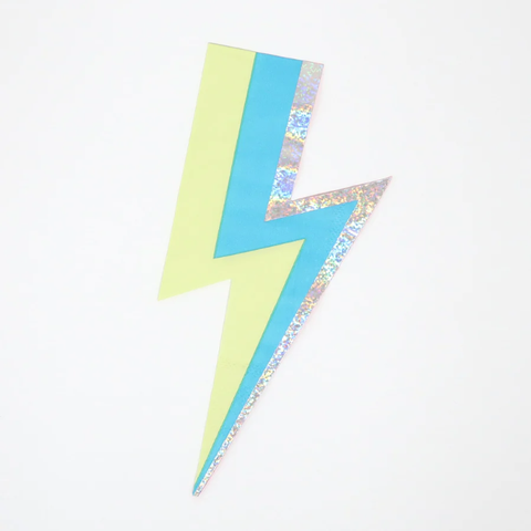 Lightning Bolt Napkins (x 16)