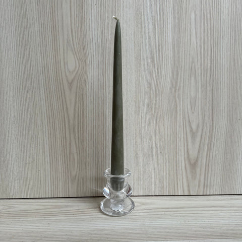 Moreton Taper Candle 25cm - Olive