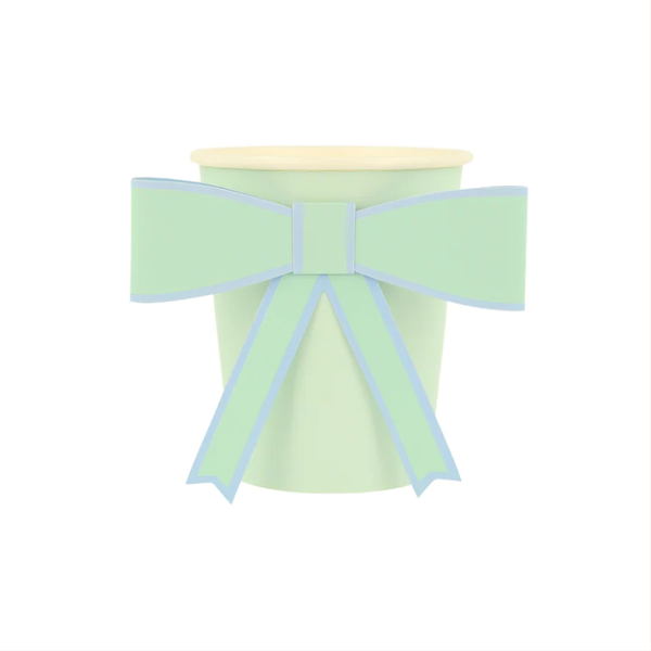 Pastel Bow Cups - The Pretty Prop Shop Parties