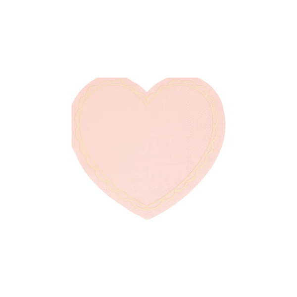 Pastel Heart Small Napkins - The Pretty Prop Shop Parties