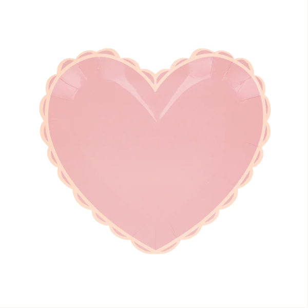 Pastel Heart Small Plates - The Pretty Prop Shop Parties