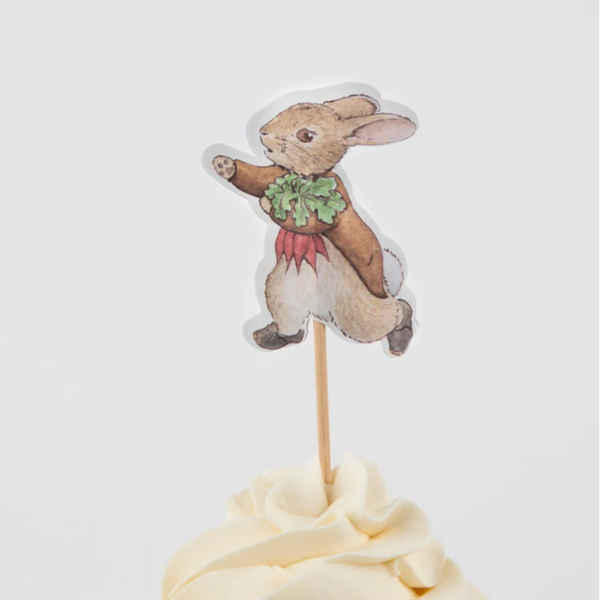 Peter Rabbit™ In The Garden Cupcake Kit (x 24 toppers) - The Pretty Prop Shop Parties