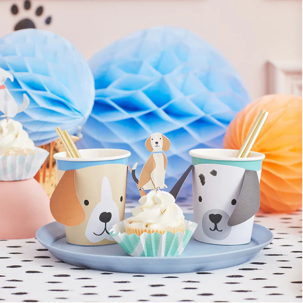 Puppy Cups (x 8) - The Pretty Prop Shop Parties