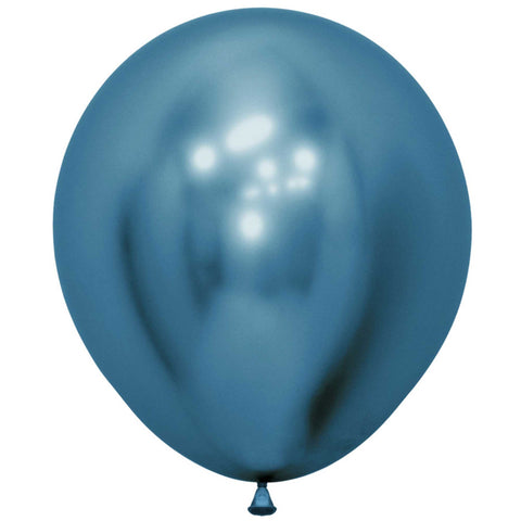Sempertex Metallic Reflex Blue 45cm Balloon