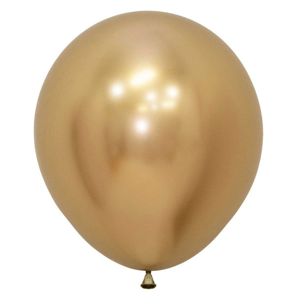 Sempertex Metallic Reflex Gold 45cm Balloon