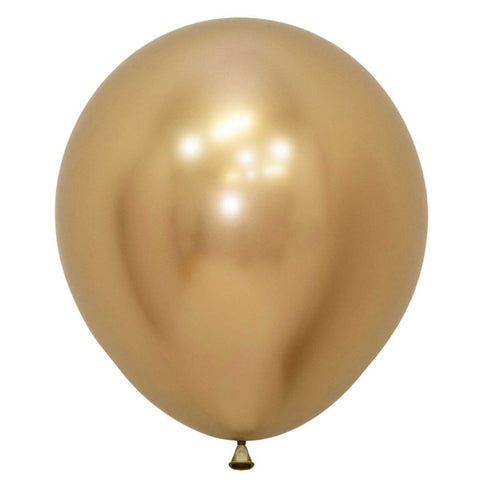 Sempertex Metallic Reflex Gold 45cm Balloon