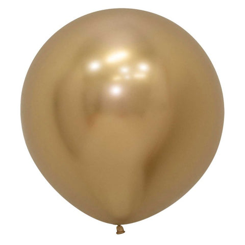 Sempertex Metallic Reflex Gold 45cm Balloon